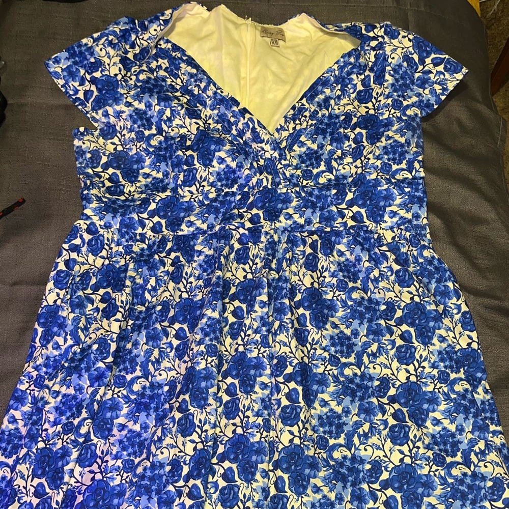 Blue Rose Lindy Bop Dress US Size 22